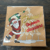 Holiday Cocktail Napkins