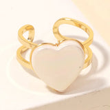 Heart Charm Ring
