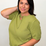 Matcha Muse Knit Top