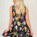 Splash of Fresh Flowers Dress