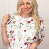 Wildflower Beauty Eyelet Blouse