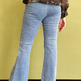 Time Stands Still Flare Jean