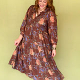 Sienna Bloom Midi Dress