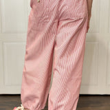 Stay Solid Striped Cargo Pant