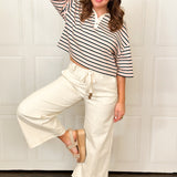 It's A Tie Cropped Pant