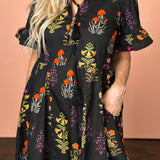 Feeling Floral Babydoll Dress