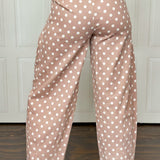 Don't Forget The Dots Barrel Pant