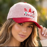 Gnome For The Holidays Baseball Cap
