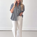 Talking Time Dolman Blouse