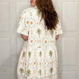 Palm Paradise Babydoll Dress