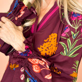 Crimson Petals Blouse