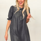 Making It Work With Denim Dress