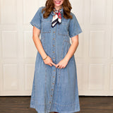 Two Hearts Together Midi Dress
