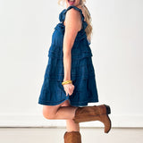 Happy Tears Denim Mini Dress