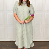 Sunday Stroll Gingham Dress