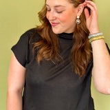 Crowd Pleaser Mock Top