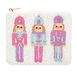 Nutcracker Beaded Pouch