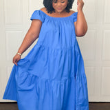 Beach Stroll Midi Dress