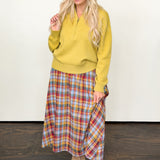 Mad About Plaid Skirt
