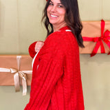 Laced In Holiday Cardigan