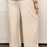 Mild Mannered Linen Pant