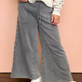 Weekend Attitude Wide Leg Pants