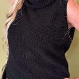 Breezy Cowl Neck Knit Top