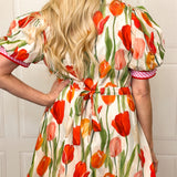 Spring Is In The Tulips Dress