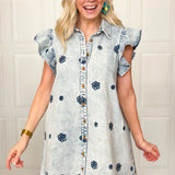 Behind The Denim Dress