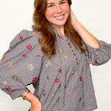 Here For The Season Blouse