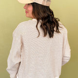 Waves & Warmth Striped Pullover