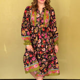 Petal Poetry Midi Dress