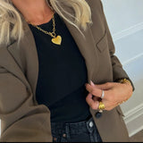 Bursting Heart Necklace