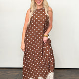 Dotty About You Midi Dress