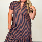 Midday Mood Striped Dress