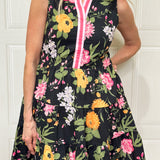 Splash of Fresh Flowers Dress