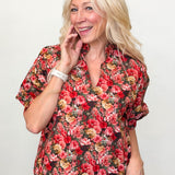 In For Fall Blooms Blouse