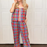 Purely Plaid Pant Set