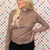 Take It In Stride It Waffle Knit Top