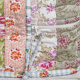 Vintage Floral Quilted Tote