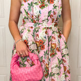 Fan of Flowers Midi Dress