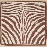 Vintage Zebra Print Bandana Scarf