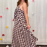 Picnic Twist Gingham Sundress