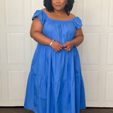 Beach Stroll Midi Dress