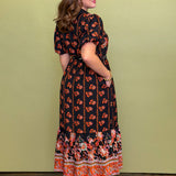 Autumn Muse Midi Dress