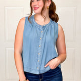 Dream On Denim Tank Top