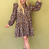 Timeless Bloom Mini Dress