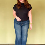 Crowd Pleaser Mock Top