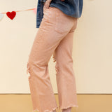 Keep It Real Cropped Flare Jeans