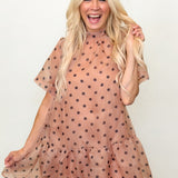 Sheer Happiness Occasion Dress